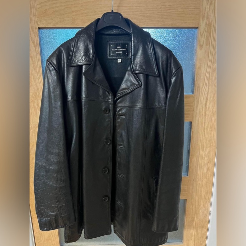 Beautiful Long leather jacket
